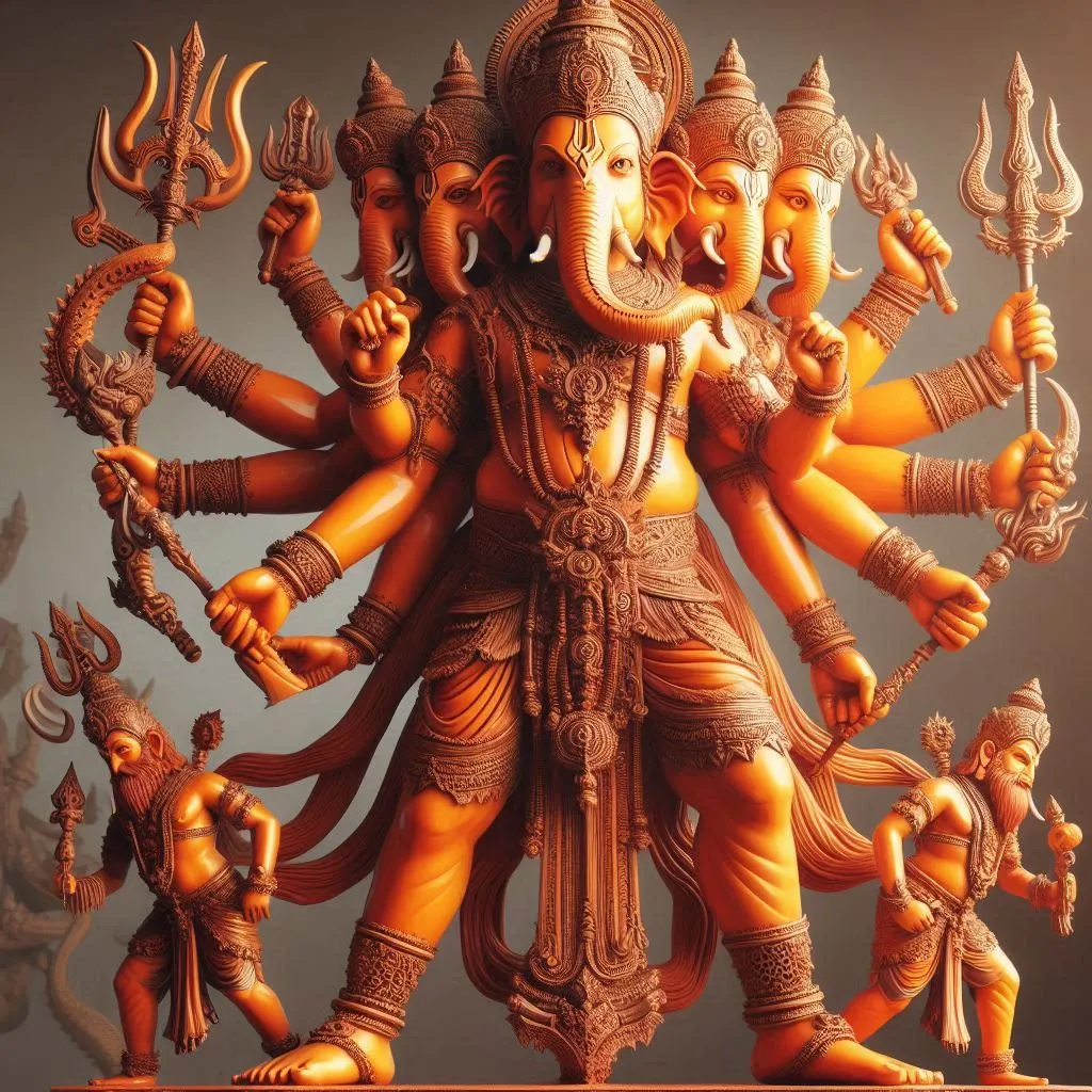 Vinayak form of Ganesh