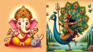 Read more about the article Prathameshwara – story of Ganpati and Kartikeya