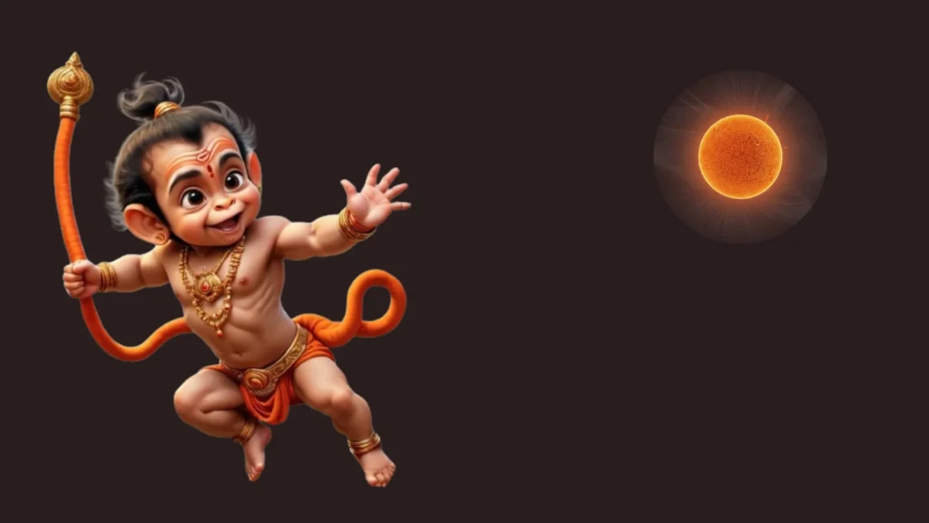 hanuman and sun god