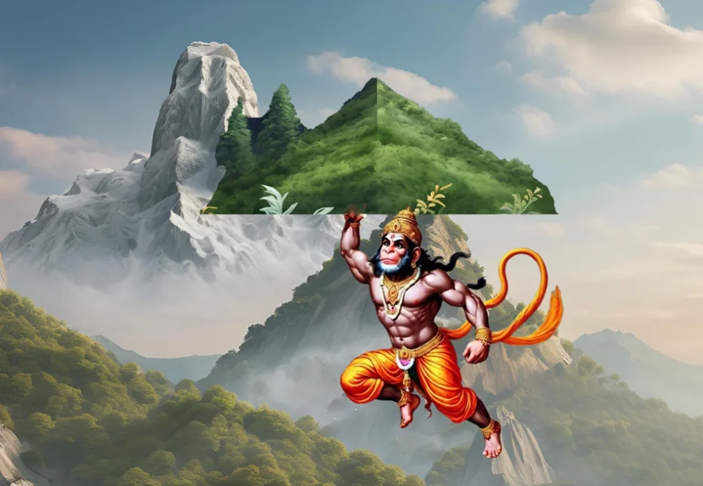 hanuman brings sanjivani